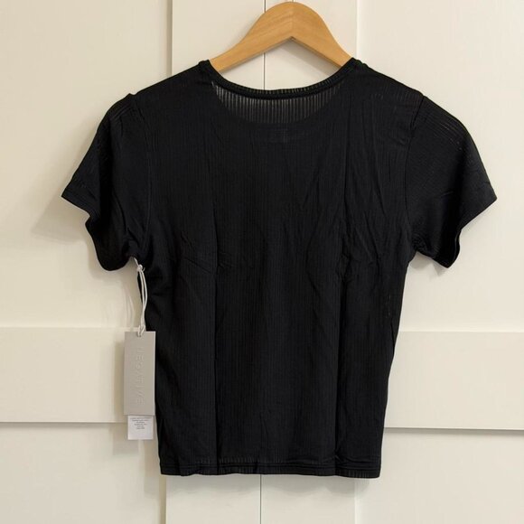 Negative Underwear Whipped Baby Tee in Black, Size Medium - Picture 7 of 7